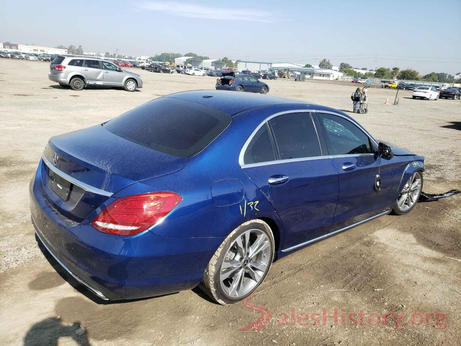 55SWF4JB4JU277025 2018 MERCEDES-BENZ C CLASS