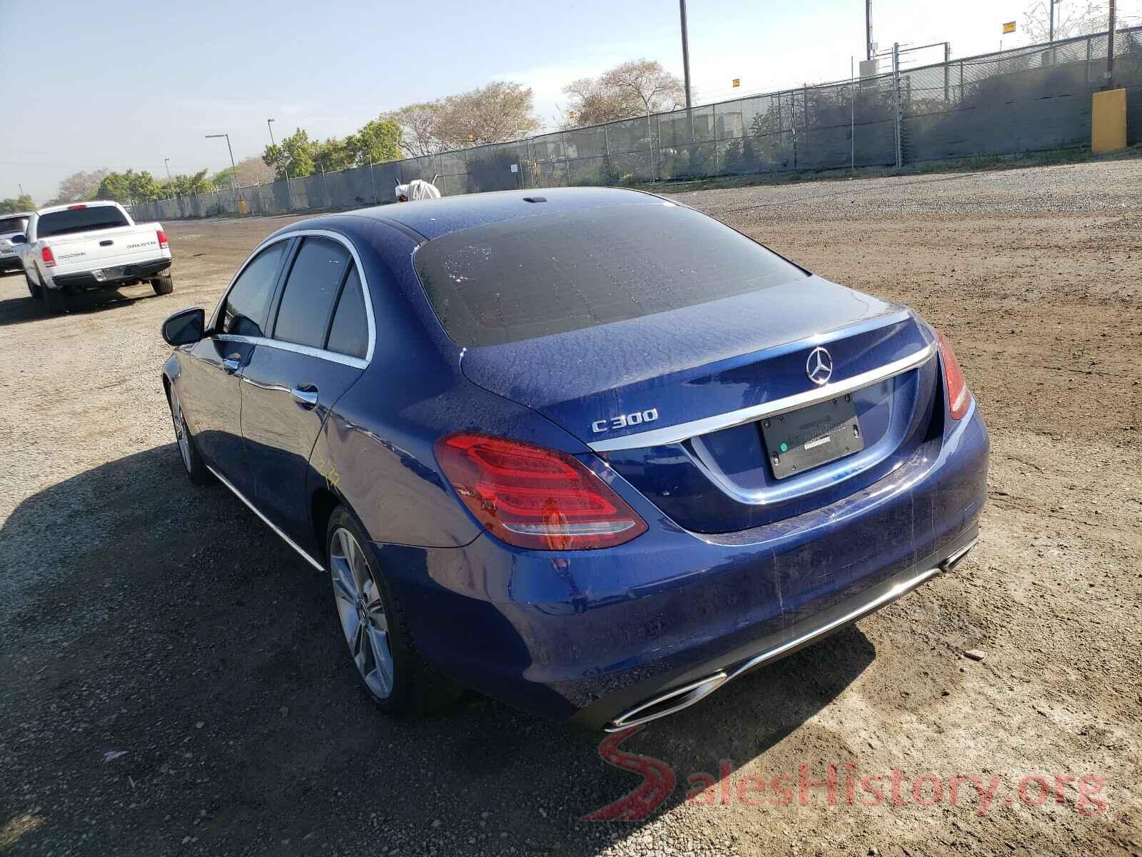 55SWF4JB4JU277025 2018 MERCEDES-BENZ C CLASS