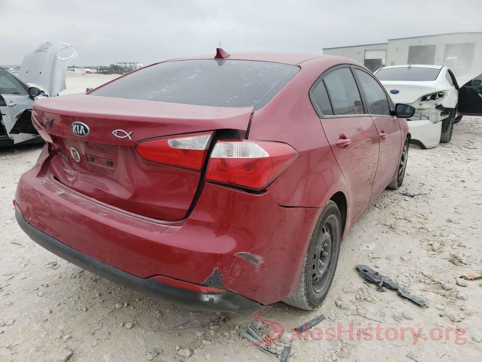 KNAFX4A66G5512811 2016 KIA FORTE