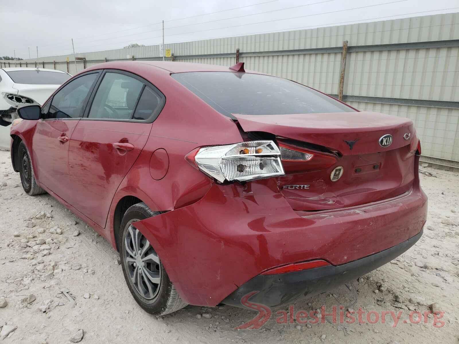 KNAFX4A66G5512811 2016 KIA FORTE