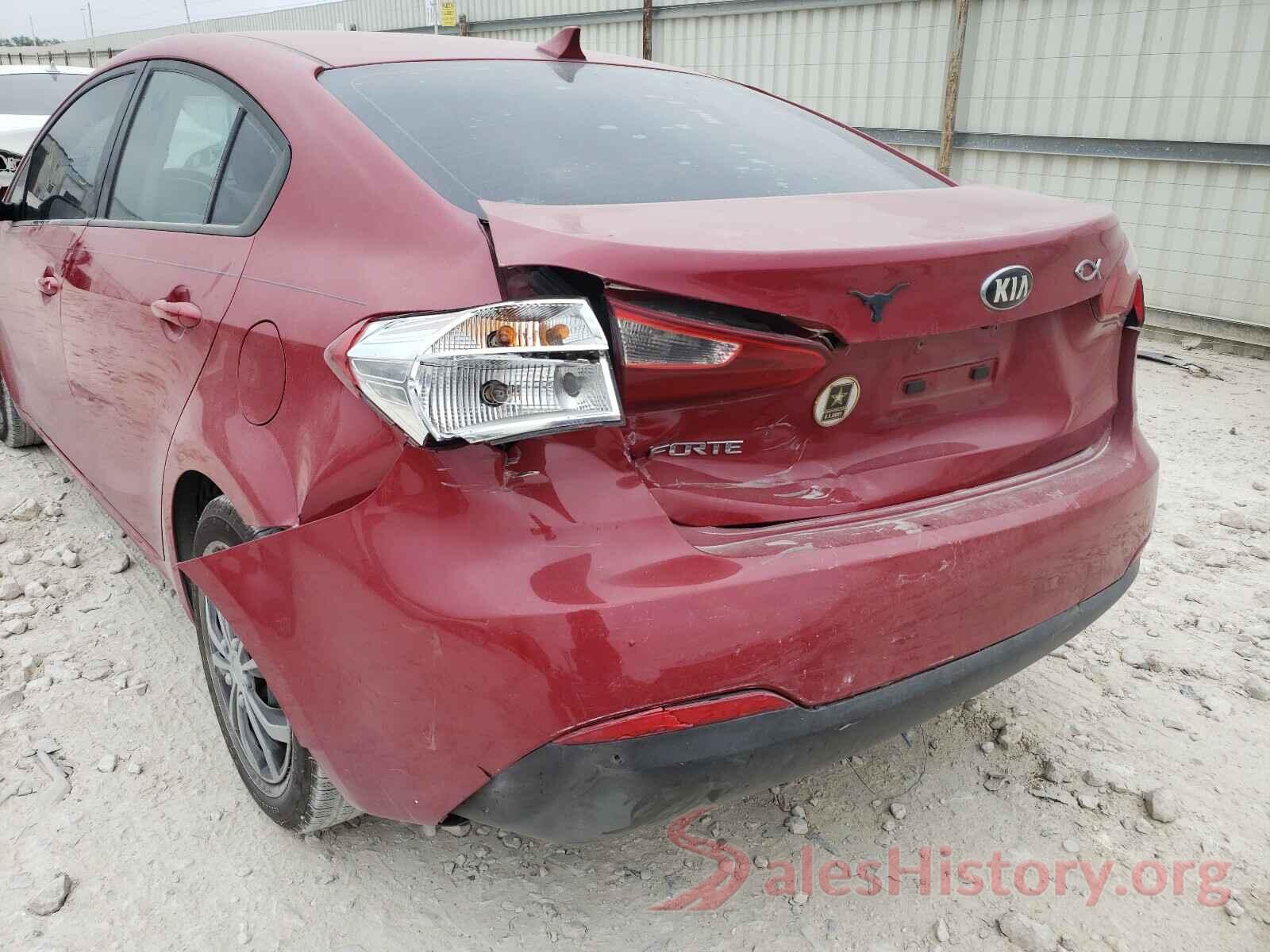 KNAFX4A66G5512811 2016 KIA FORTE