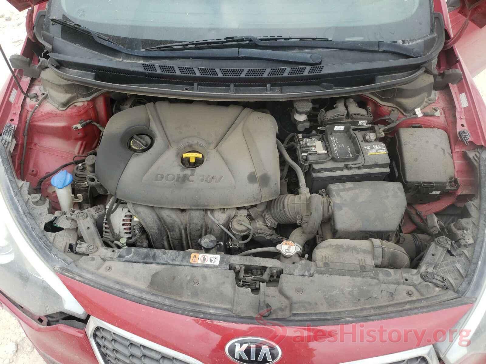 KNAFX4A66G5512811 2016 KIA FORTE