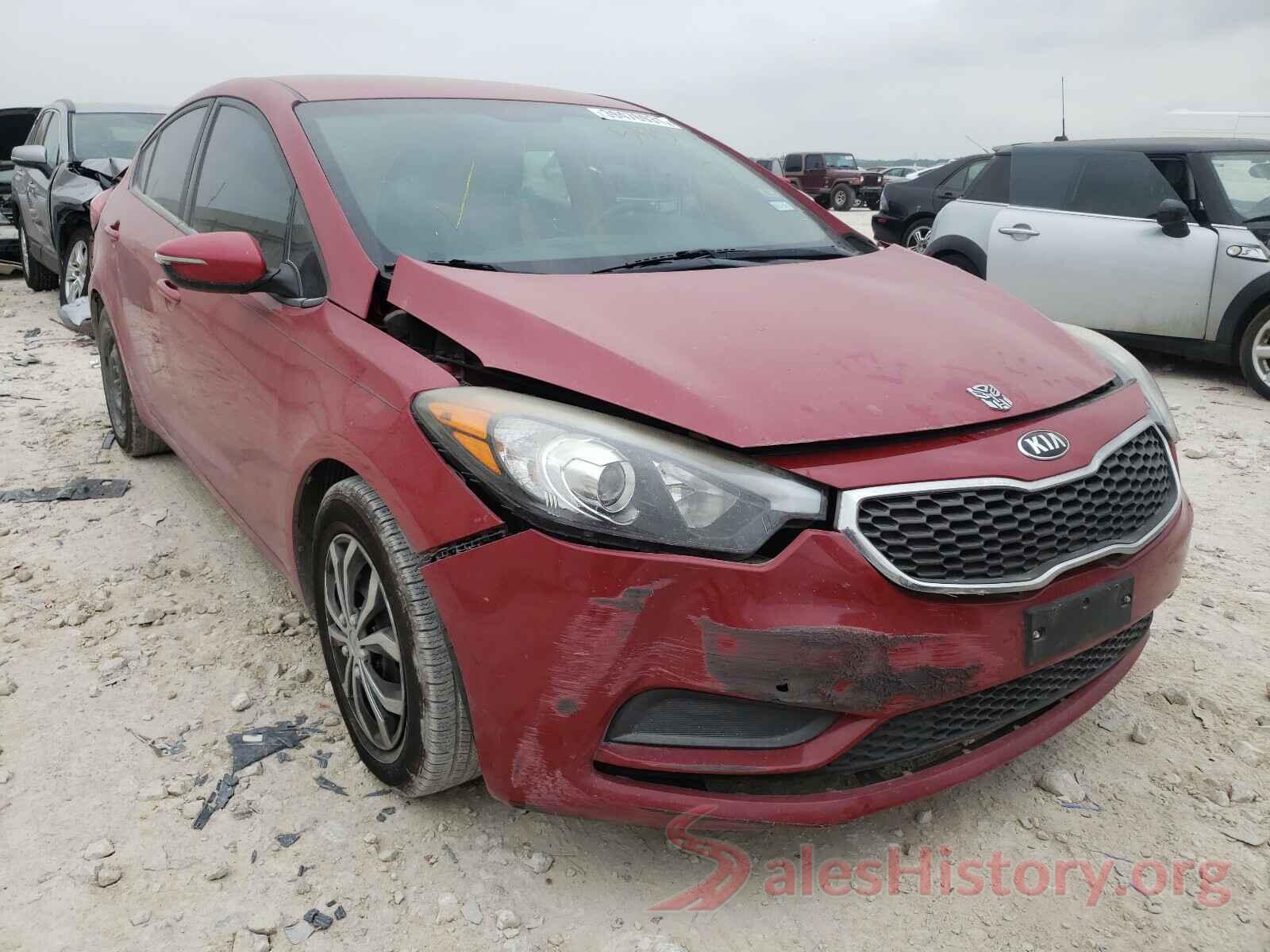 KNAFX4A66G5512811 2016 KIA FORTE