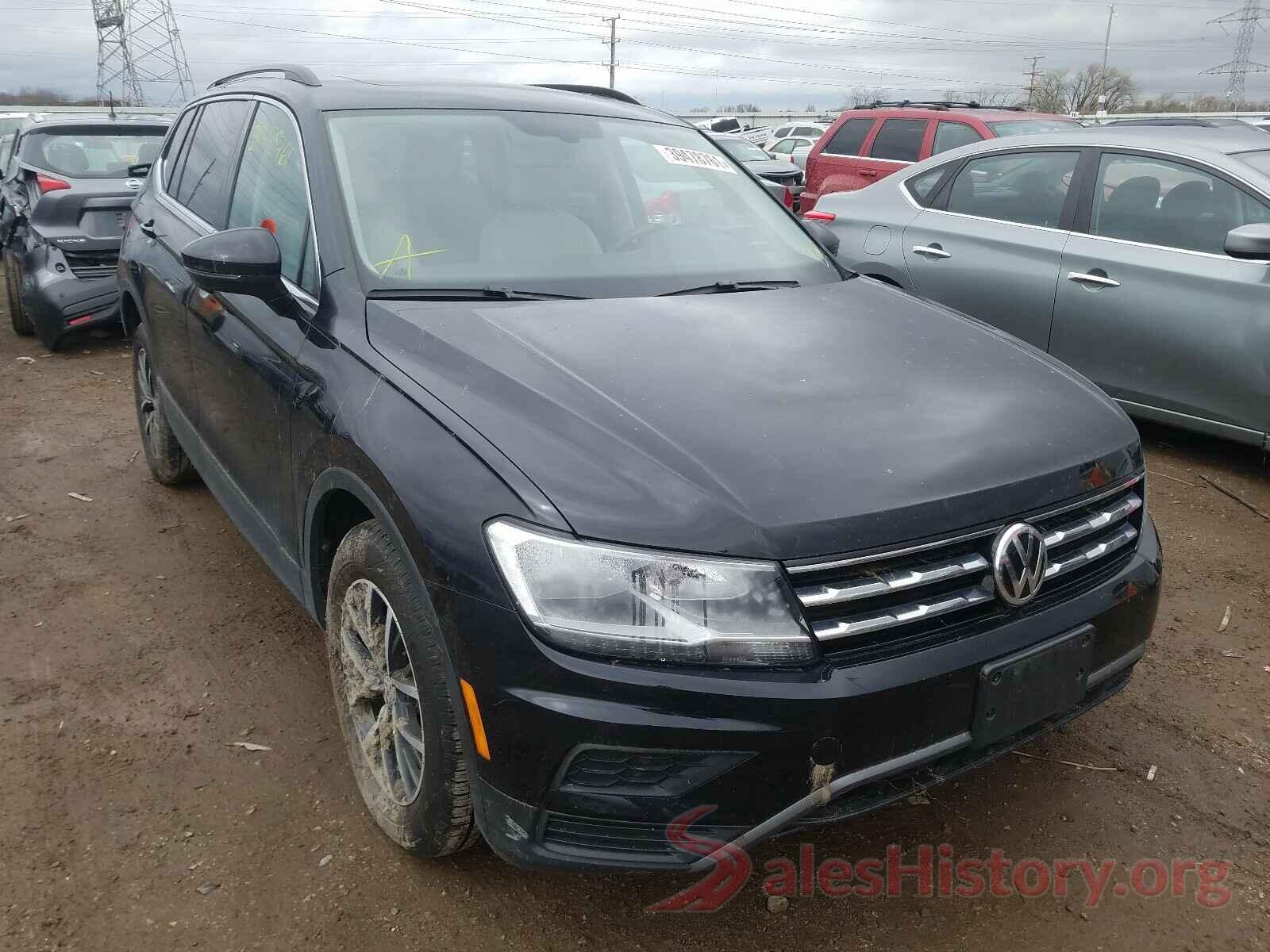 3VV2B7AX1KM179500 2019 VOLKSWAGEN TIGUAN