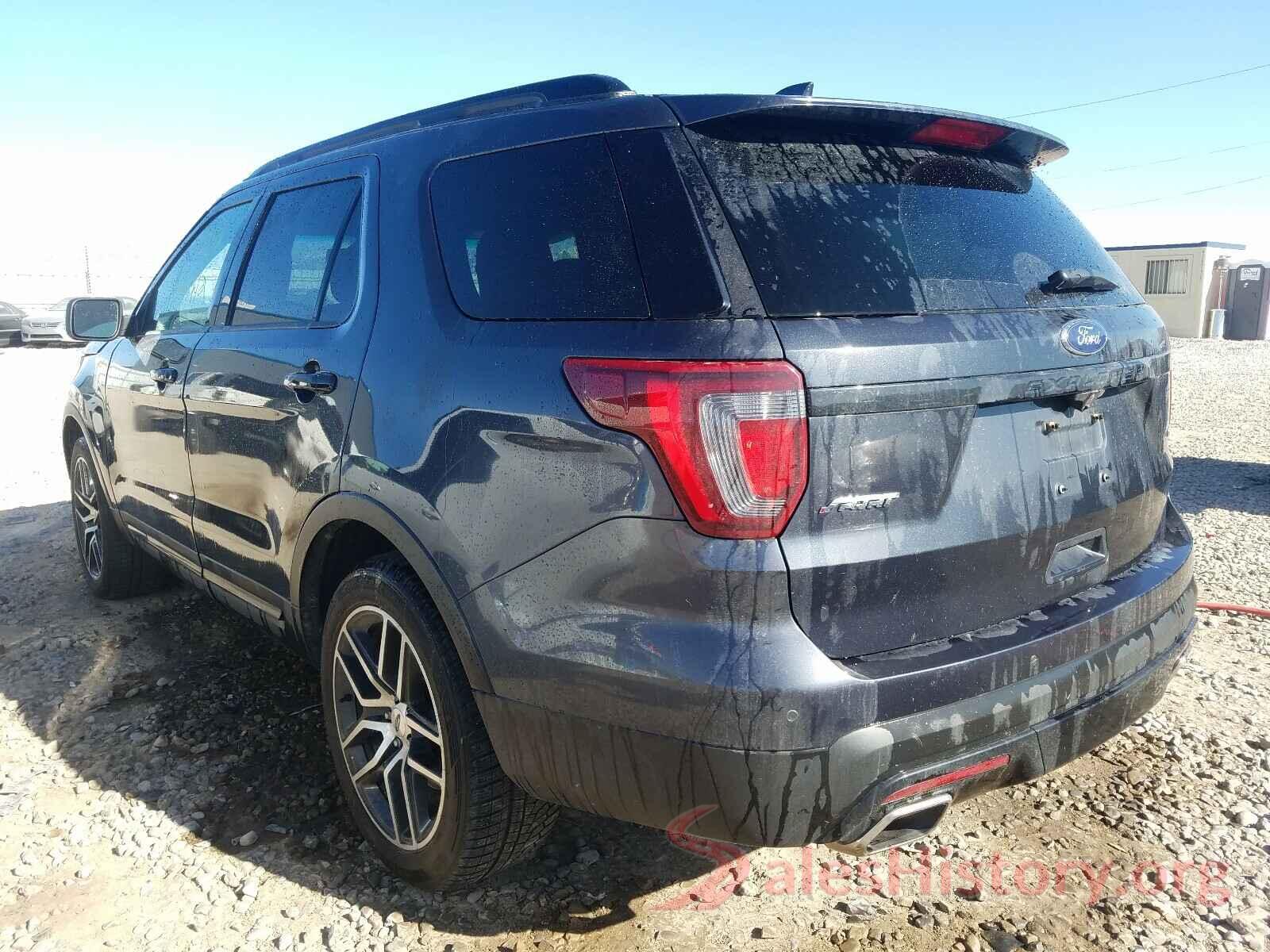 1FM5K8GT3HGA93495 2017 FORD EXPLORER