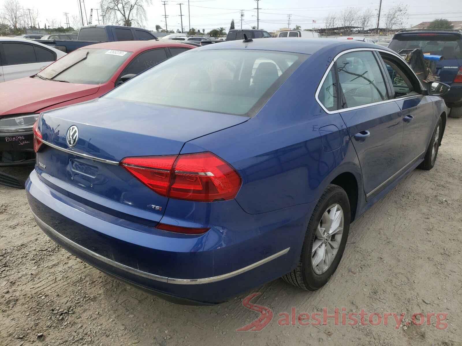 1VWAT7A32GC060154 2016 VOLKSWAGEN PASSAT