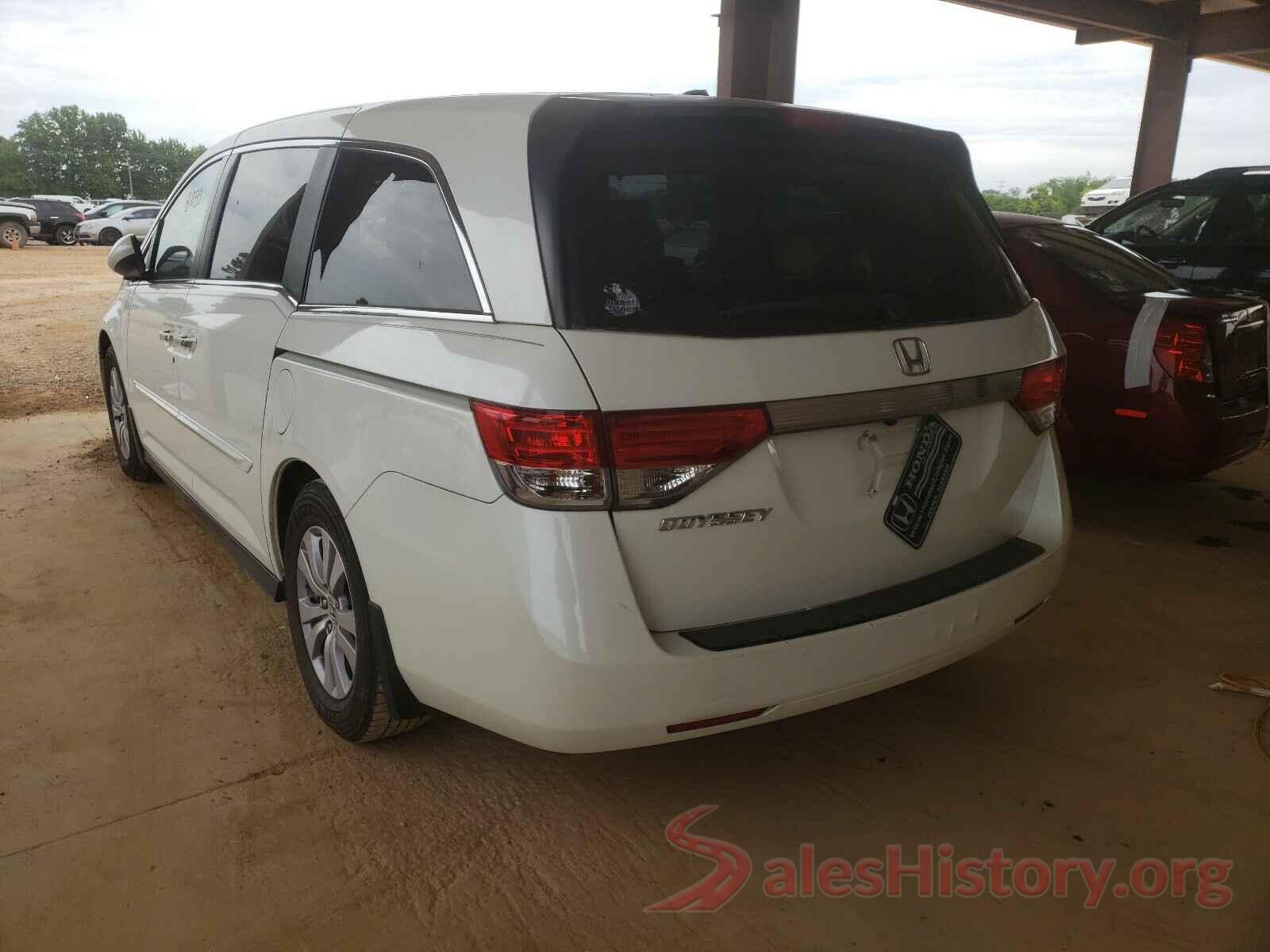 5FNRL5H6XHB007748 2017 HONDA ODYSSEY