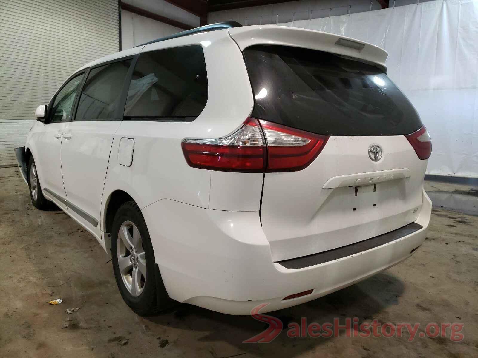 5TDKZ3DC2HS863508 2017 TOYOTA SIENNA