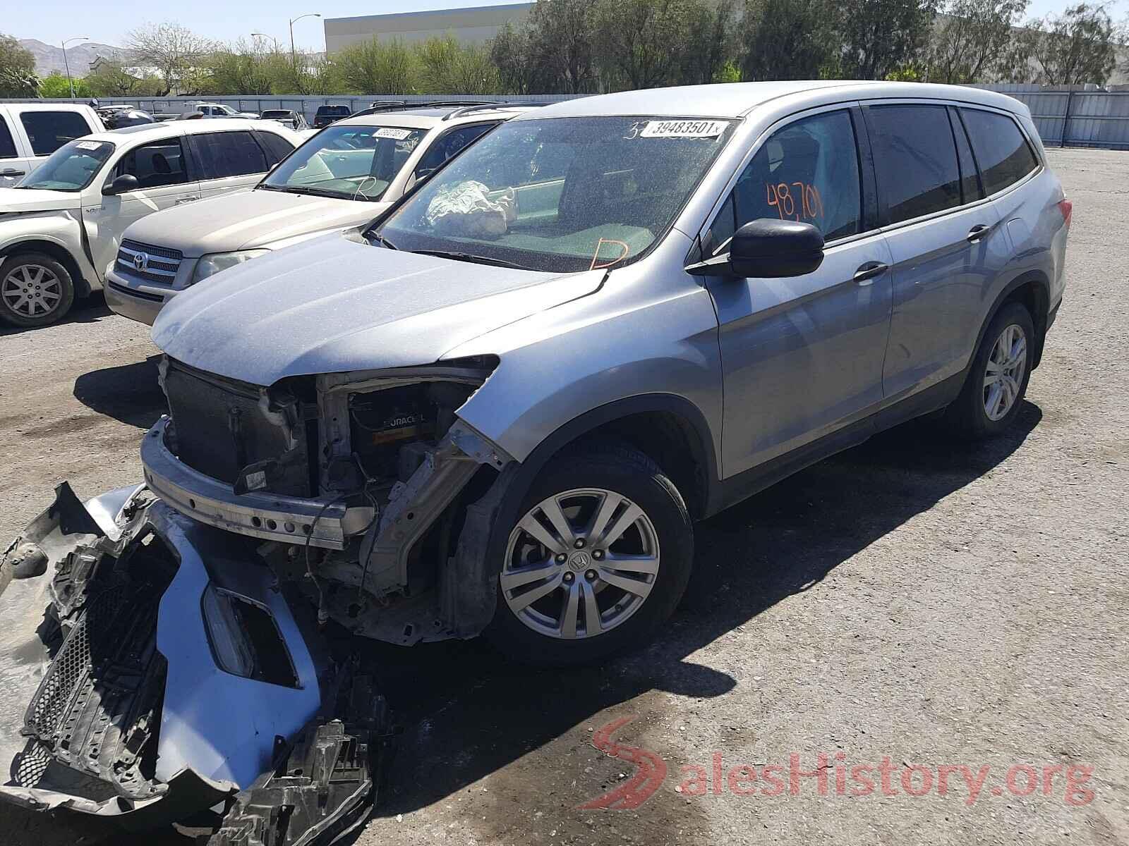 5FNYF5H19GB040374 2016 HONDA PILOT