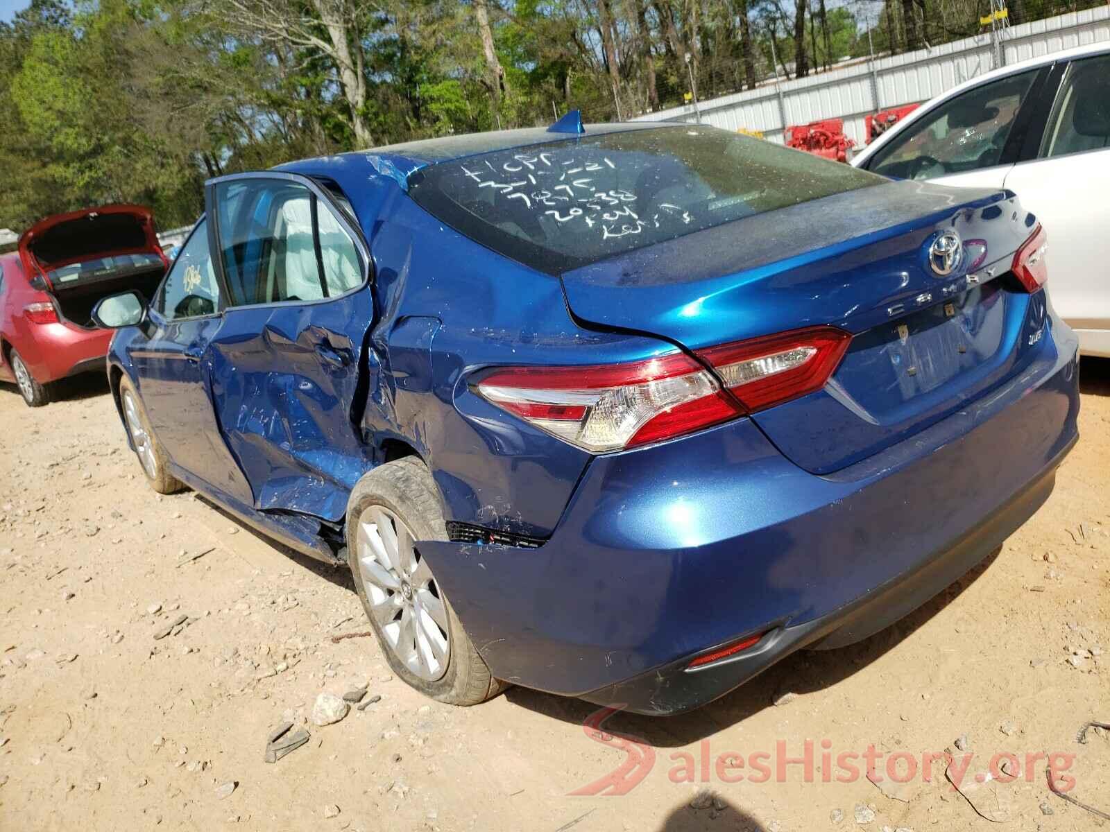 4T1B11HK6KU237875 2019 TOYOTA CAMRY