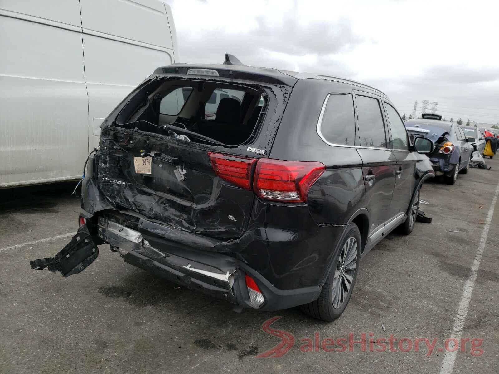 JA4AZ3A36LZ036693 2020 MITSUBISHI OUTLANDER