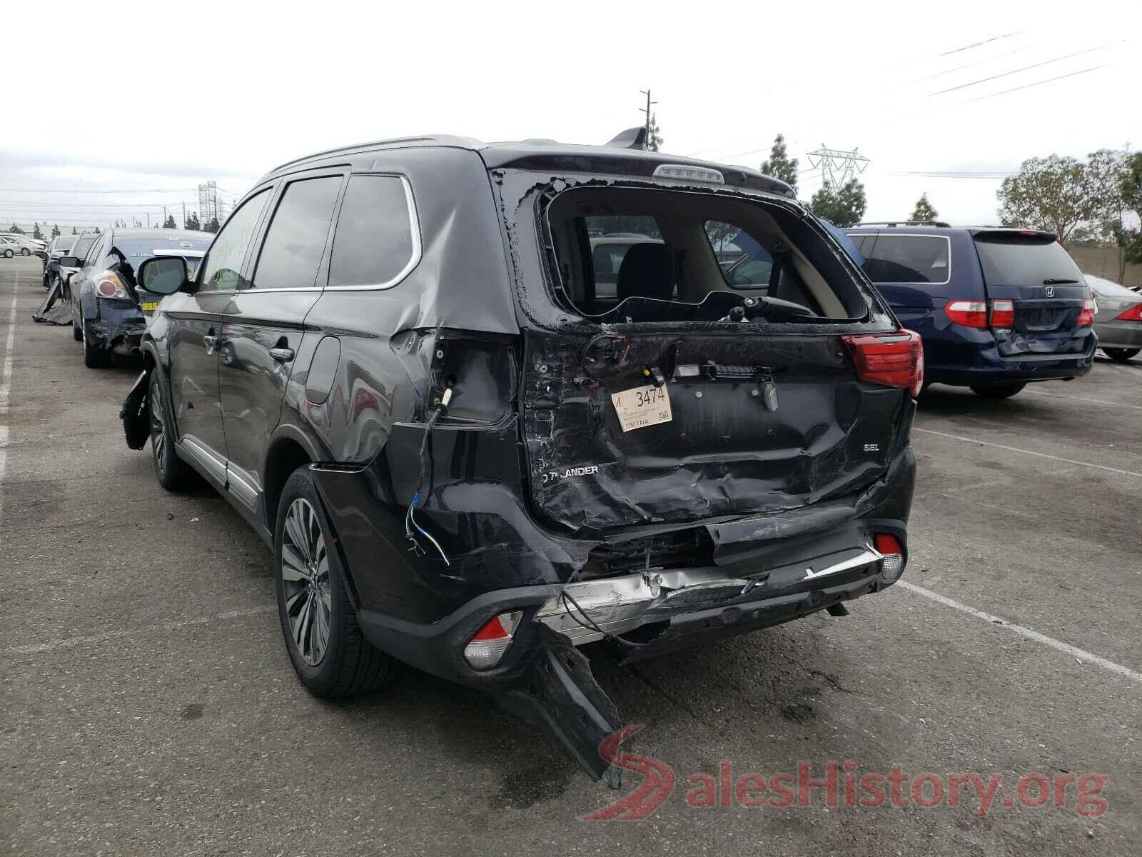 JA4AZ3A36LZ036693 2020 MITSUBISHI OUTLANDER