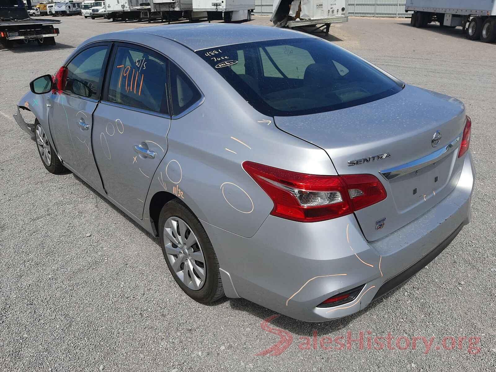 3N1AB7AP4KY255233 2019 NISSAN SENTRA