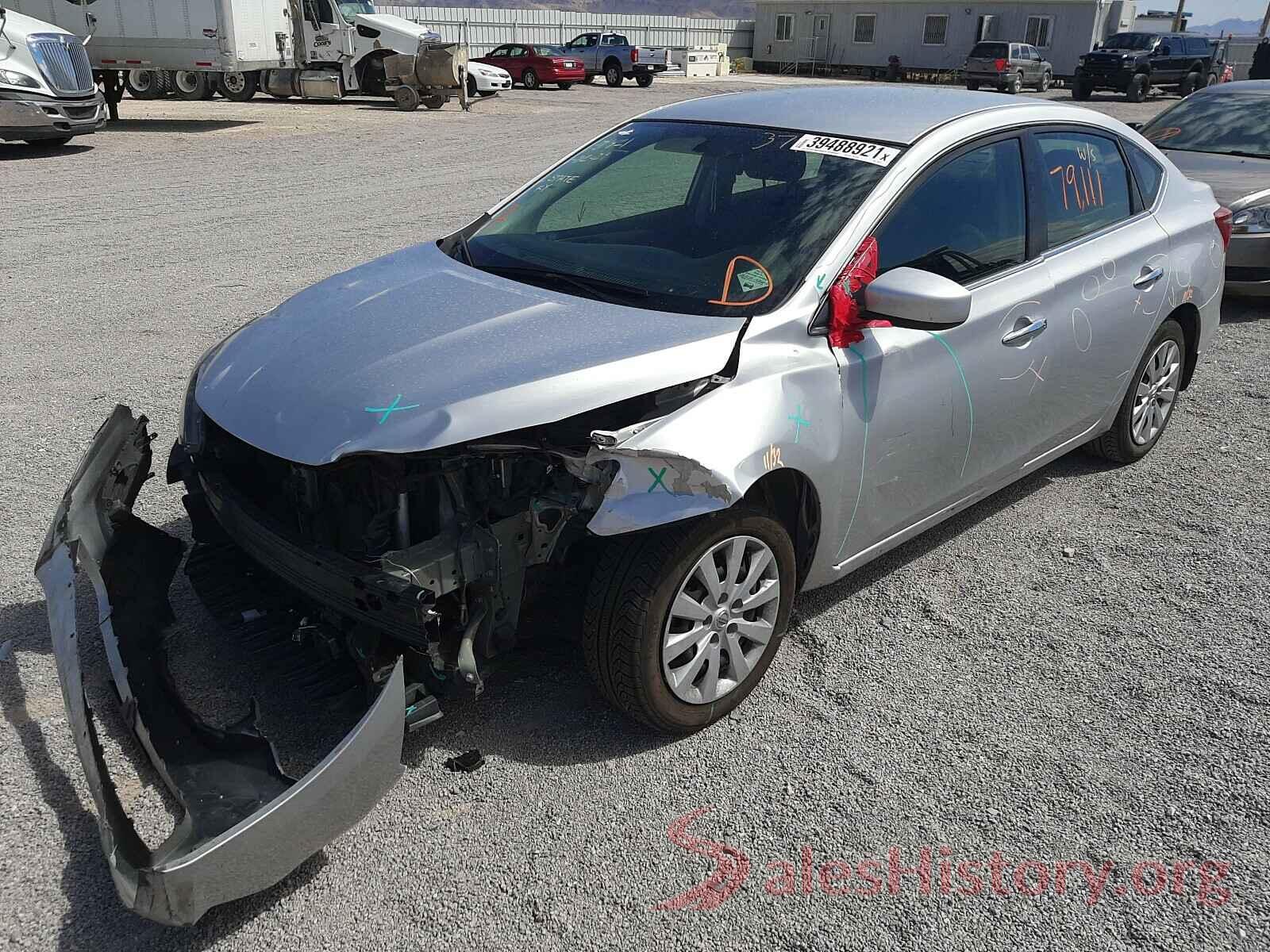 3N1AB7AP4KY255233 2019 NISSAN SENTRA