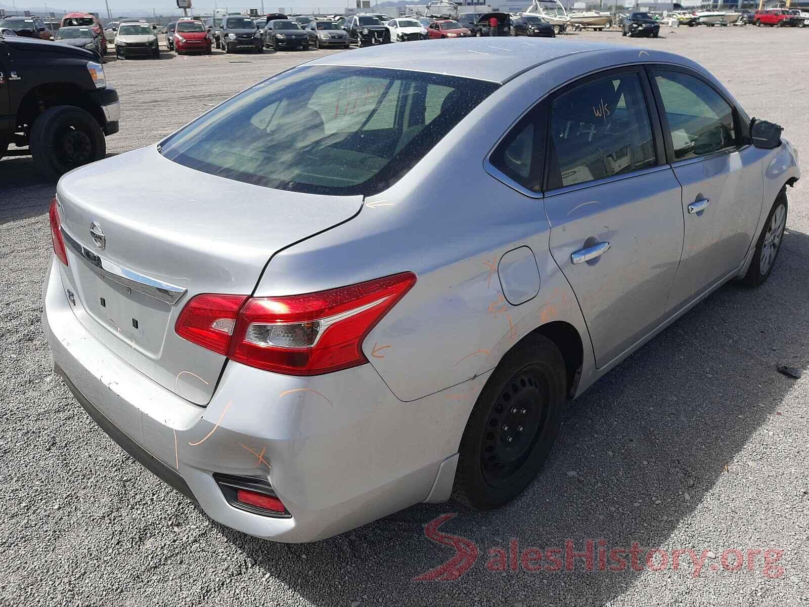 3N1AB7AP4KY255233 2019 NISSAN SENTRA