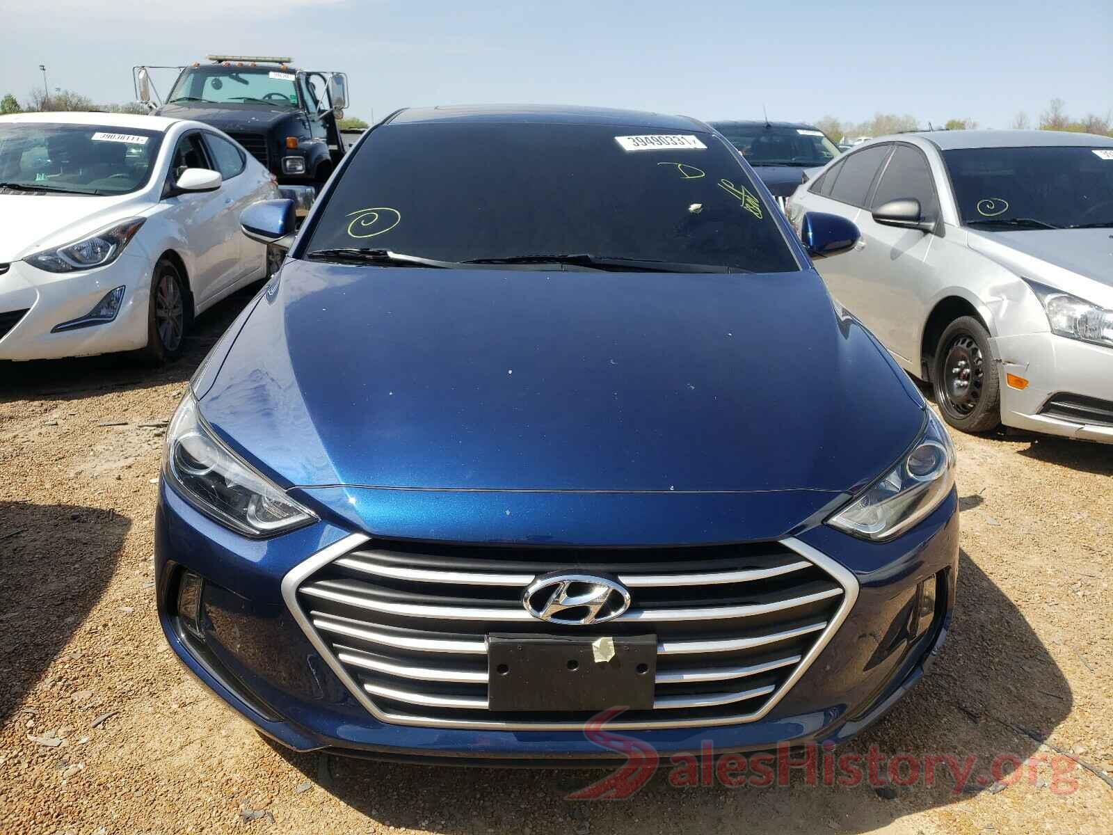 5NPD84LF0JH383895 2018 HYUNDAI ELANTRA