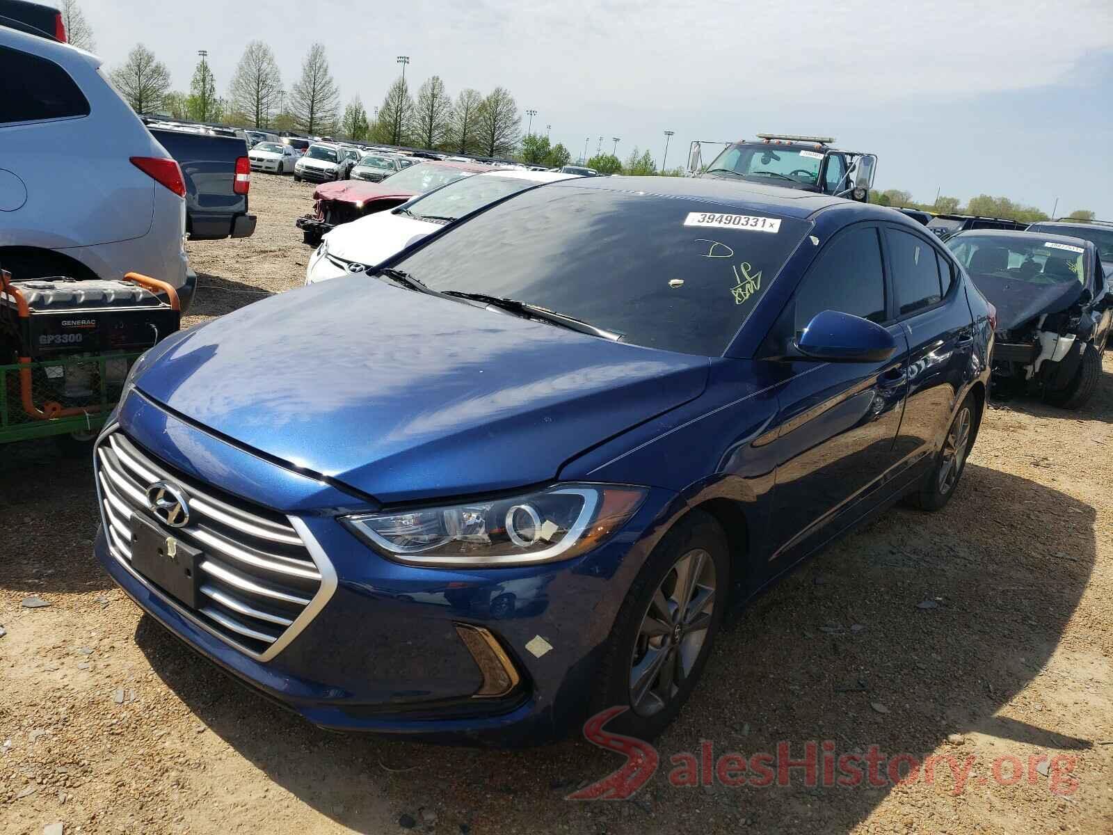 5NPD84LF0JH383895 2018 HYUNDAI ELANTRA