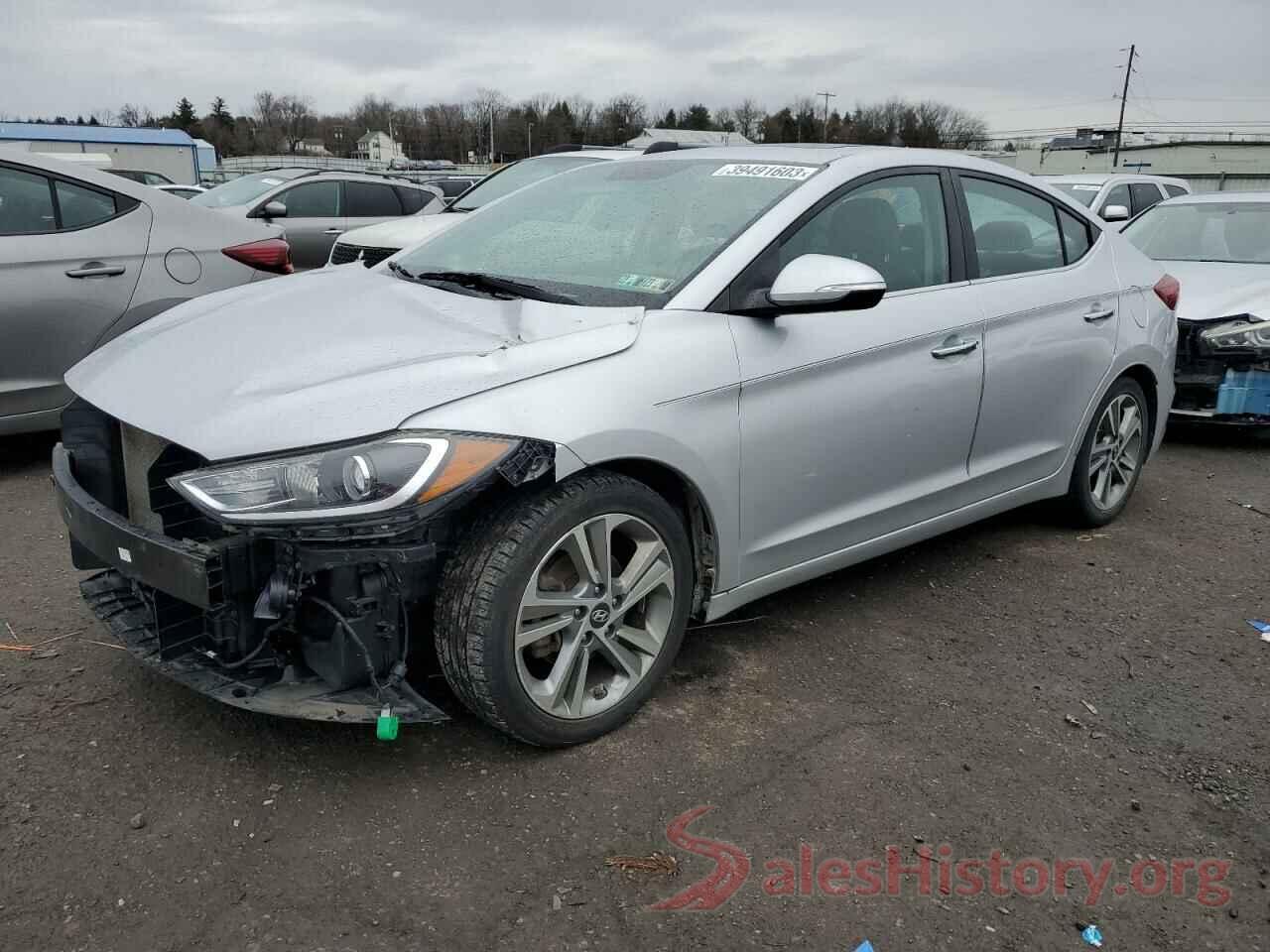 KMHD84LF1HU267021 2017 HYUNDAI ELANTRA