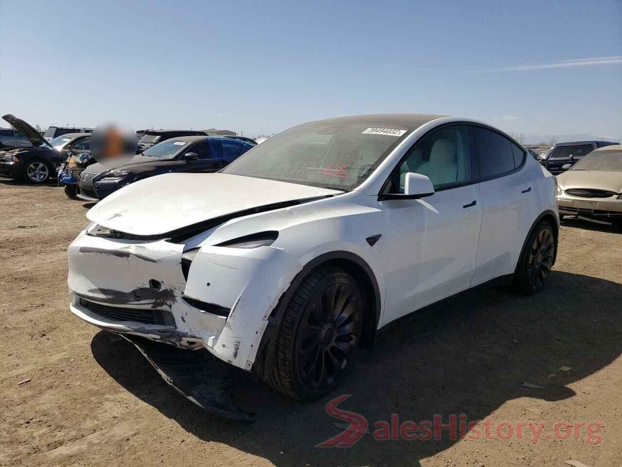 5YJYGDEF0MF266872 2021 TESLA MODEL Y