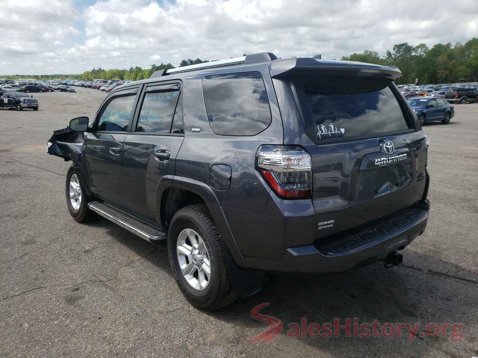 JTEFU5JRXM5229265 2021 TOYOTA 4RUNNER