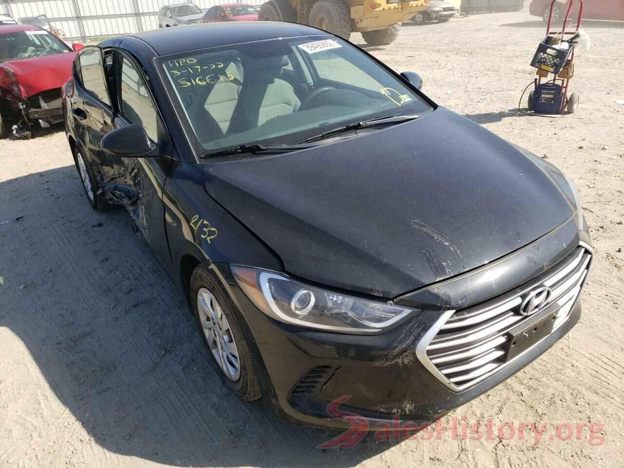 5NPD74LF6HH062408 2017 HYUNDAI ELANTRA