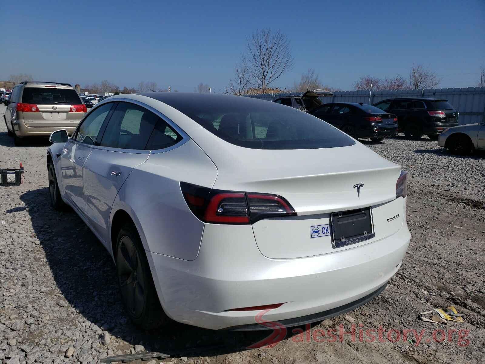 5YJ3E1EA2KF401348 2019 TESLA MODEL 3