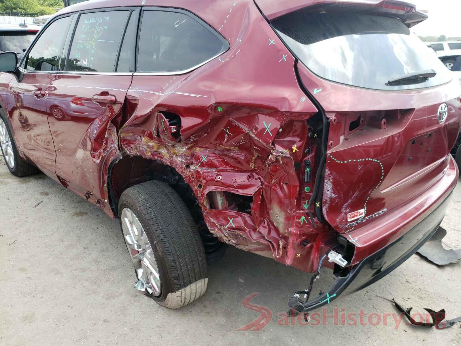 5TDYZRAH6LS004167 2020 TOYOTA HIGHLANDER