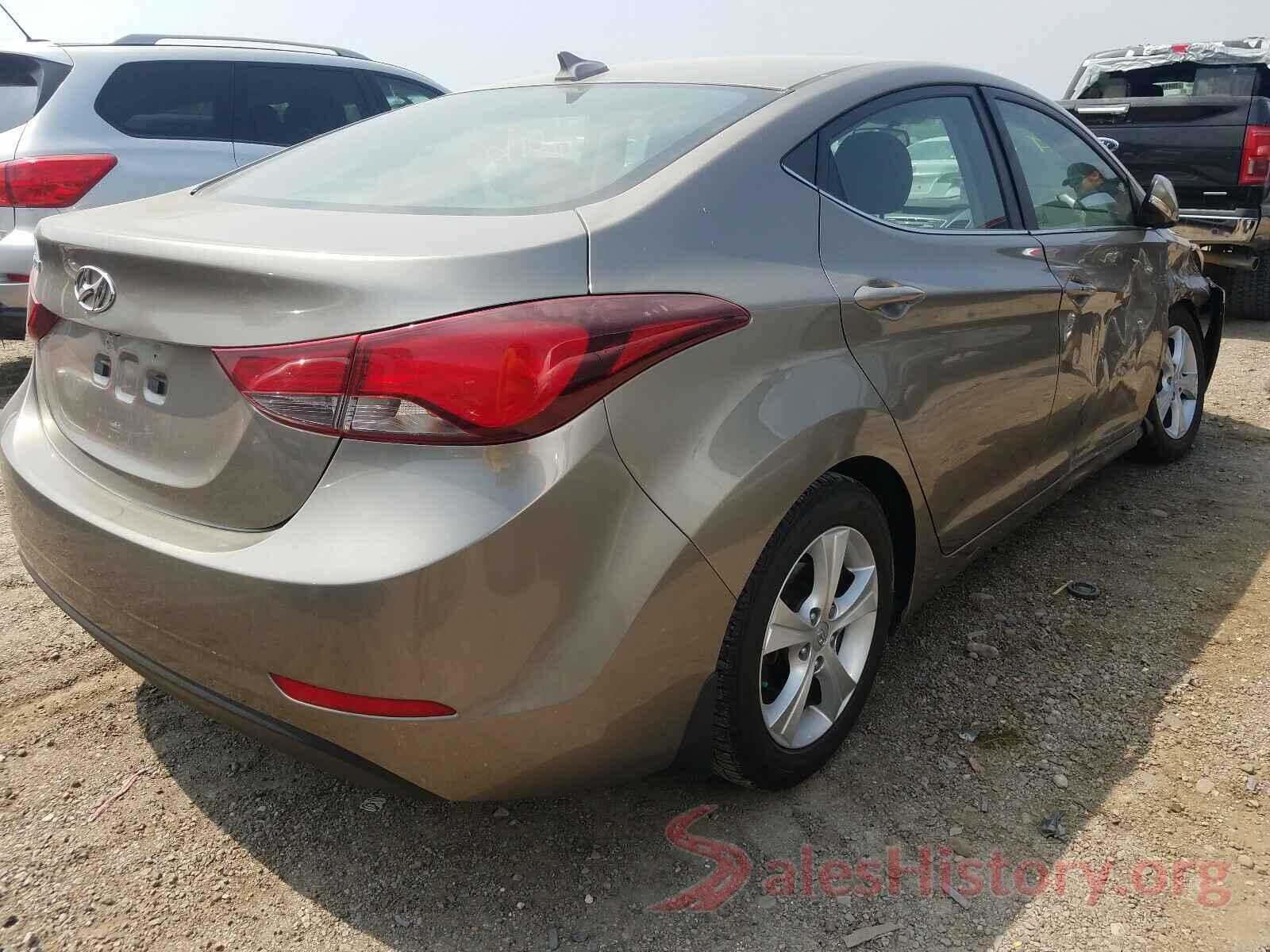 5NPDH4AE6GH795449 2016 HYUNDAI ELANTRA