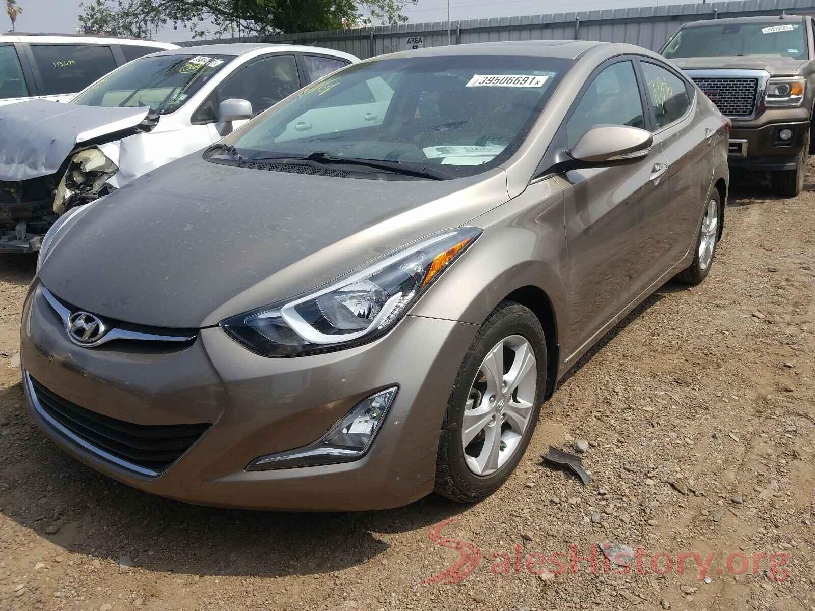 5NPDH4AE6GH795449 2016 HYUNDAI ELANTRA