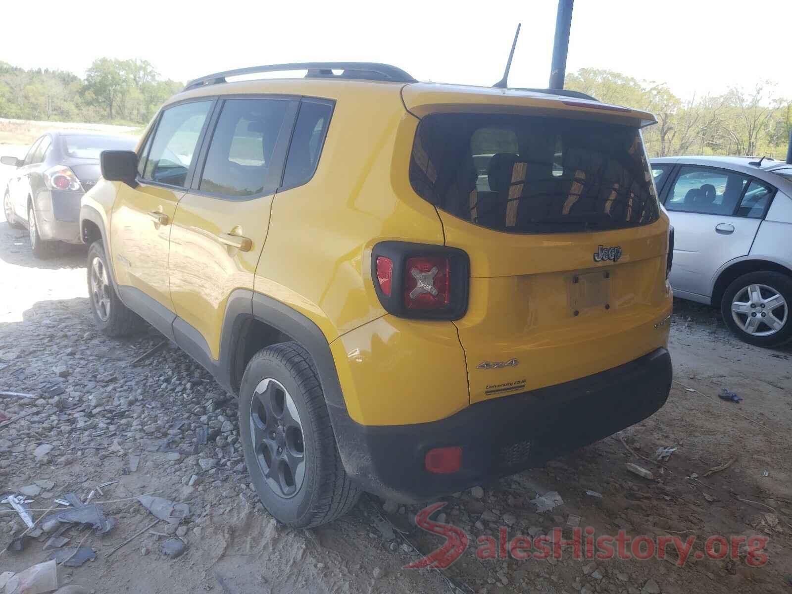 ZACCJBAB6HPE75972 2017 JEEP RENEGADE