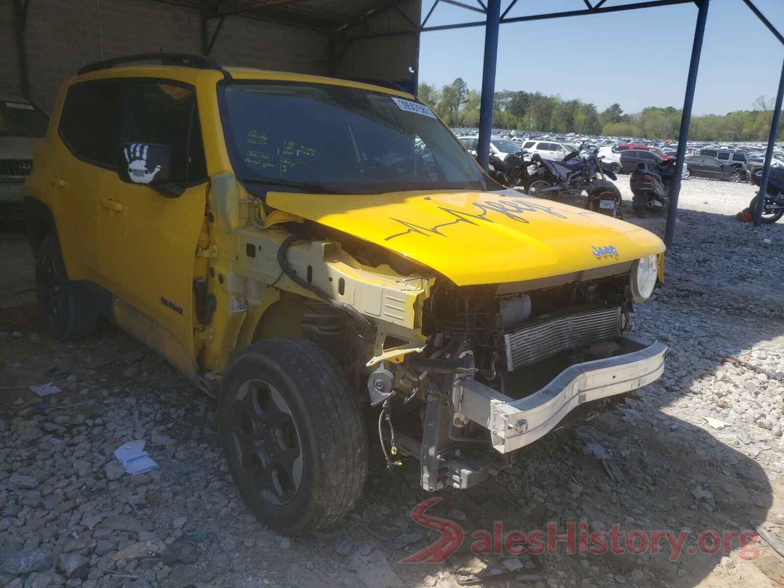 ZACCJBAB6HPE75972 2017 JEEP RENEGADE