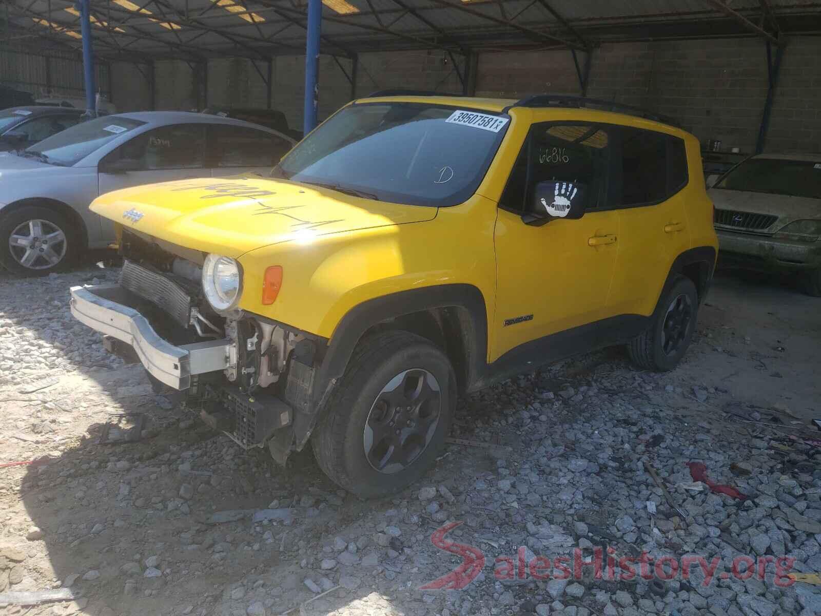 ZACCJBAB6HPE75972 2017 JEEP RENEGADE