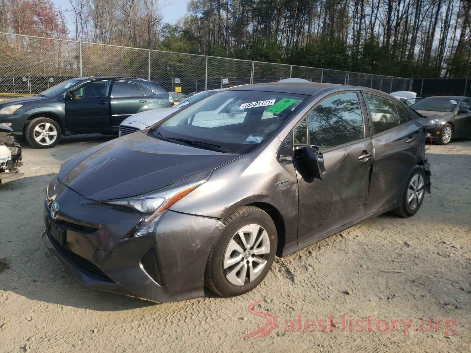 JTDKARFU7G3018332 2016 TOYOTA PRIUS