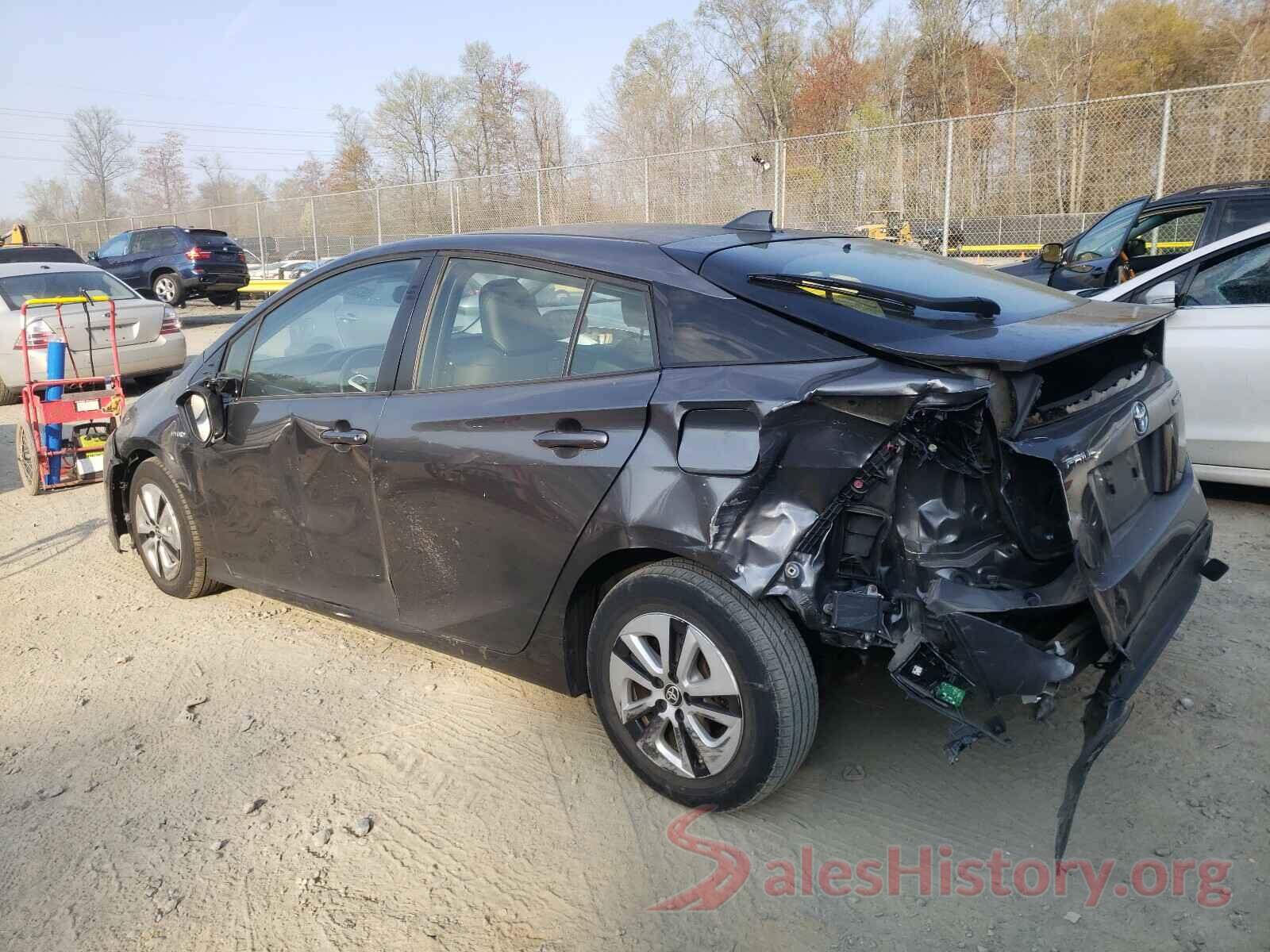 JTDKARFU7G3018332 2016 TOYOTA PRIUS