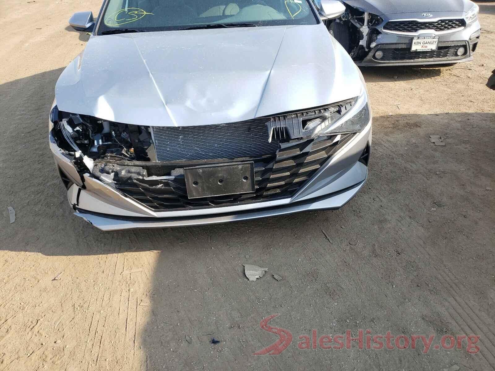 5NPLM4AG7MH009534 2021 HYUNDAI ELANTRA