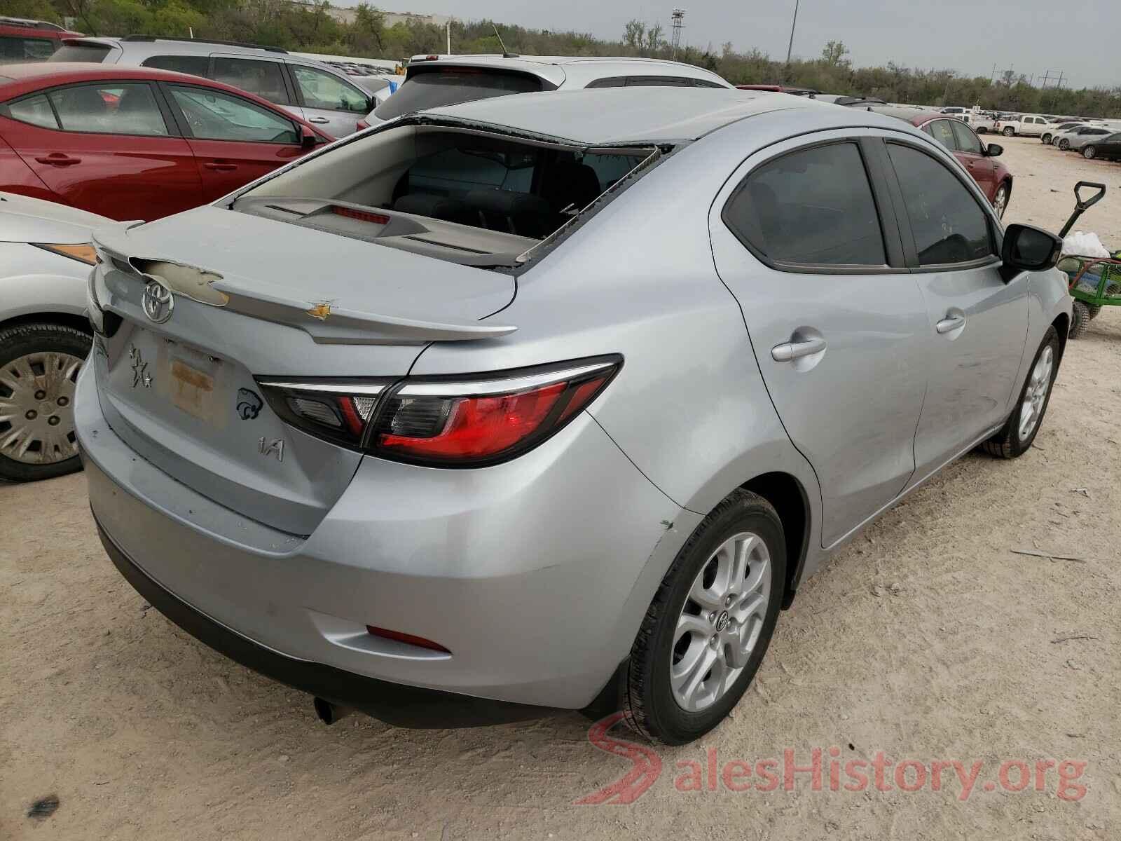 3MYDLBYVXHY188923 2017 TOYOTA YARIS