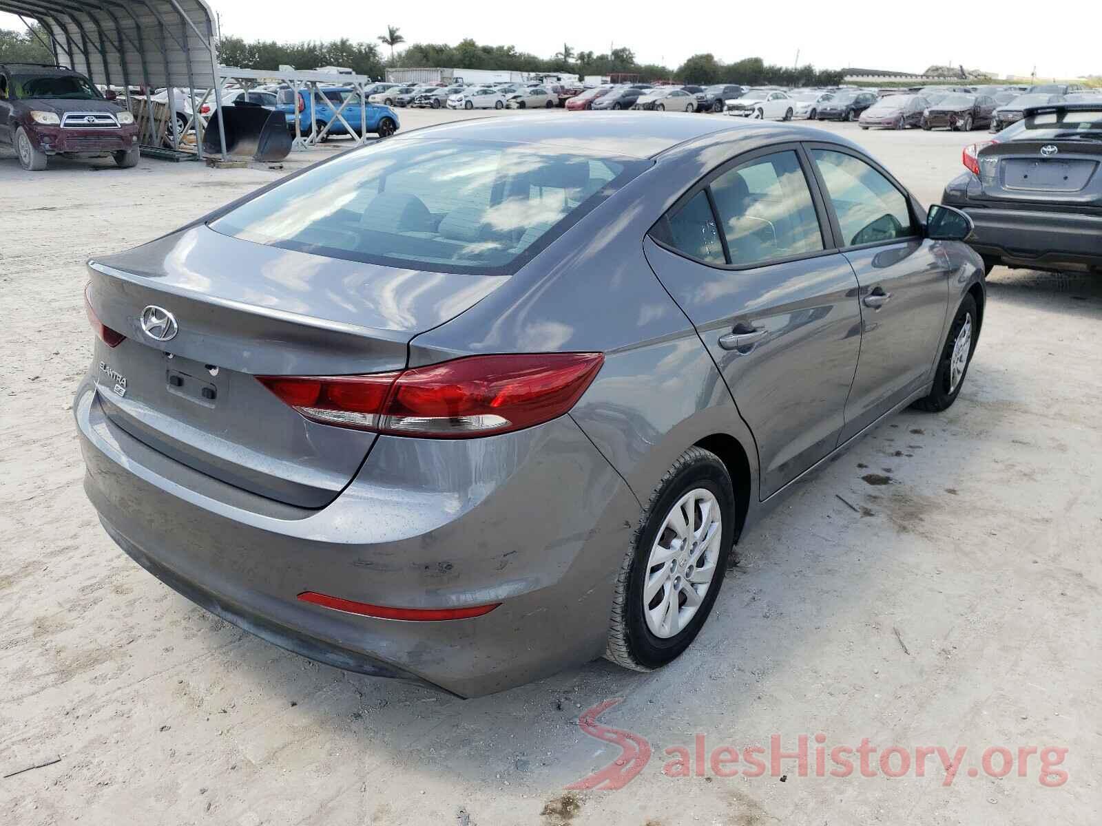 5NPD74LF3JH336993 2018 HYUNDAI ELANTRA