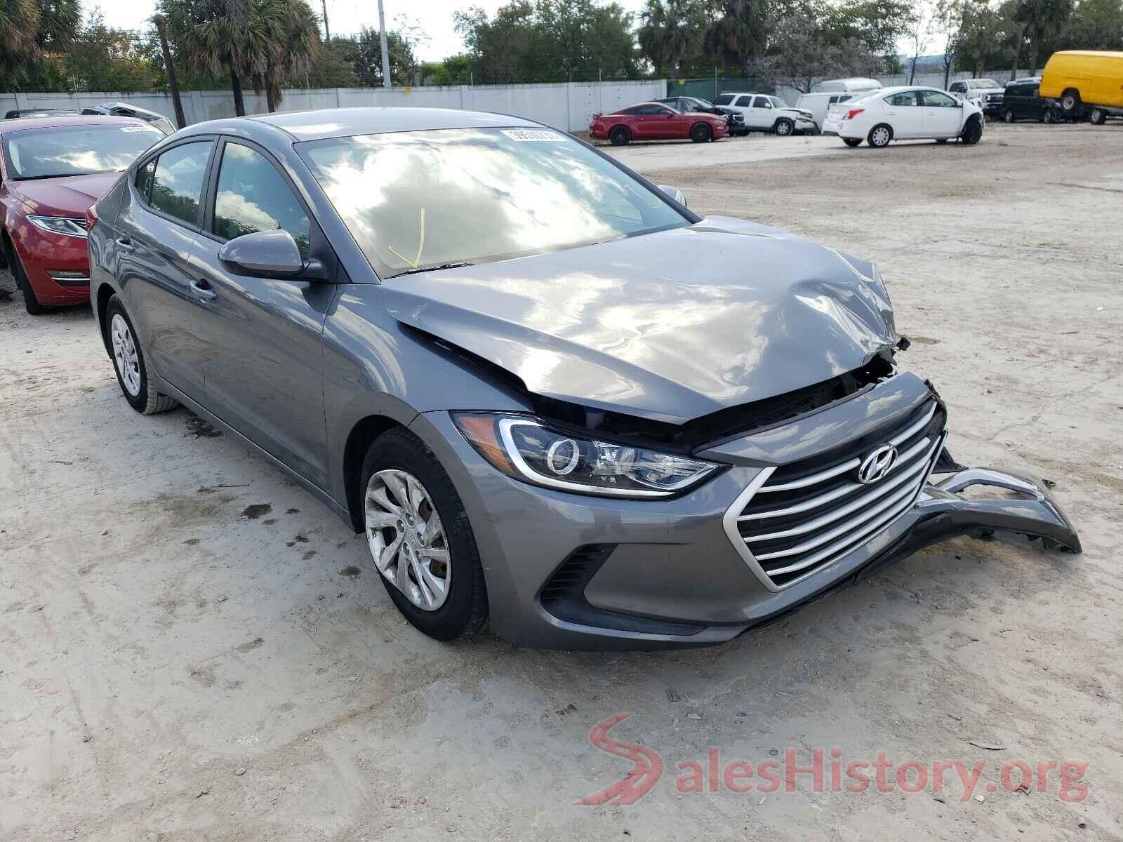 5NPD74LF3JH336993 2018 HYUNDAI ELANTRA