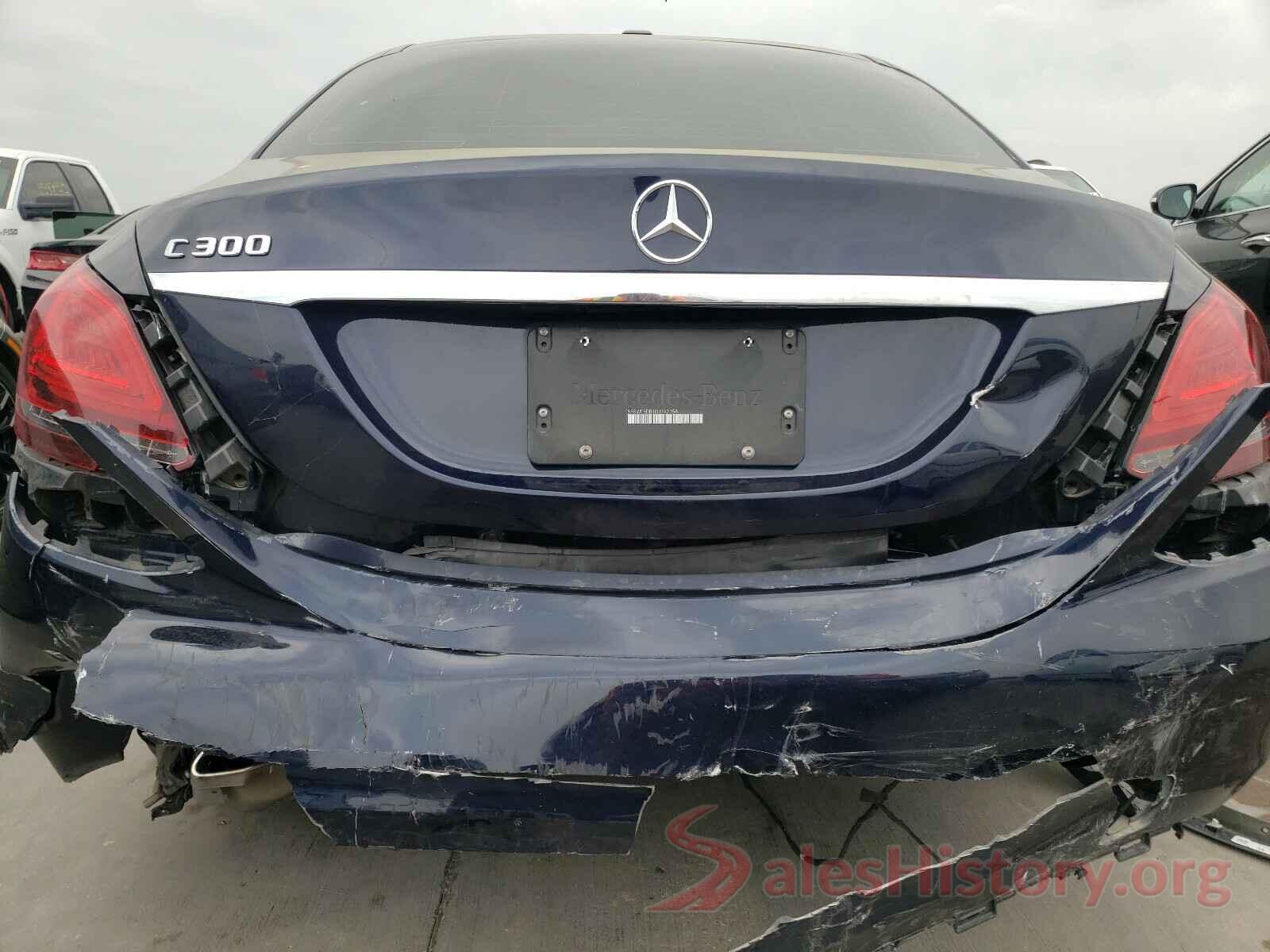 55SWF8DB1KU302158 2019 MERCEDES-BENZ C CLASS