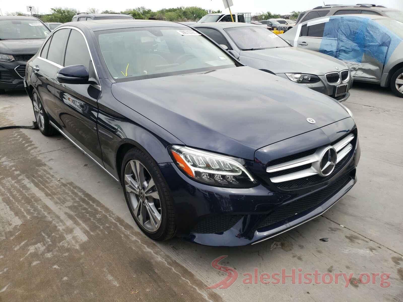 55SWF8DB1KU302158 2019 MERCEDES-BENZ C CLASS