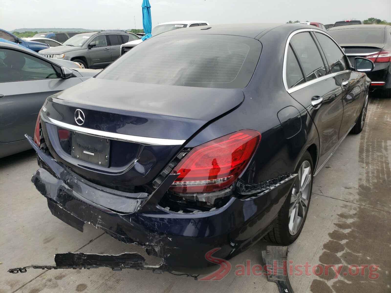 55SWF8DB1KU302158 2019 MERCEDES-BENZ C CLASS