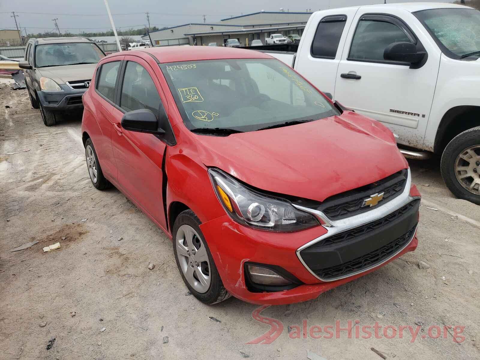 KL8CB6SA5LC424303 2020 CHEVROLET SPARK