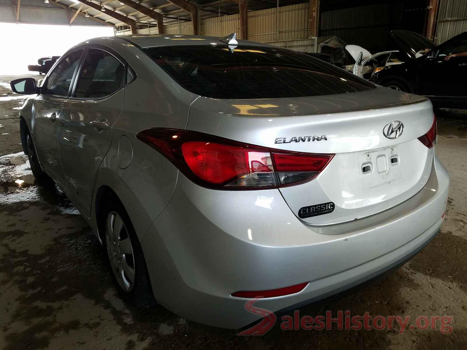 5NPDH4AE1GH771527 2016 HYUNDAI ELANTRA