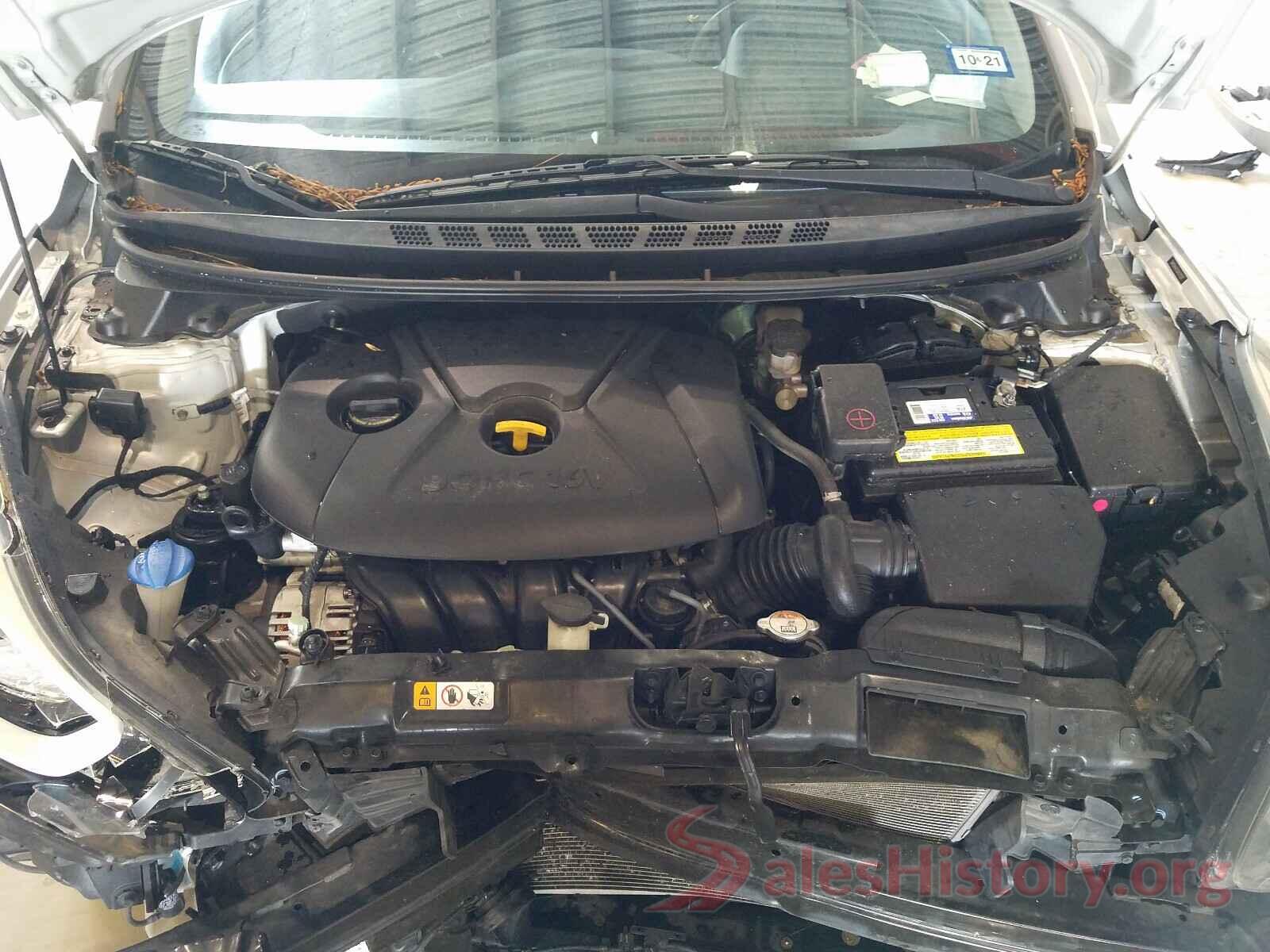 5NPDH4AE1GH771527 2016 HYUNDAI ELANTRA