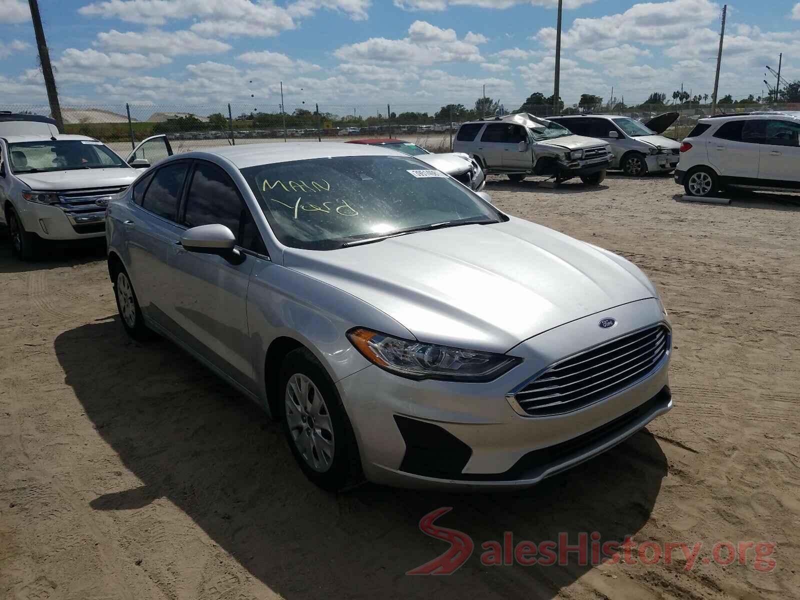 3FA6P0G71KR162530 2019 FORD FUSION