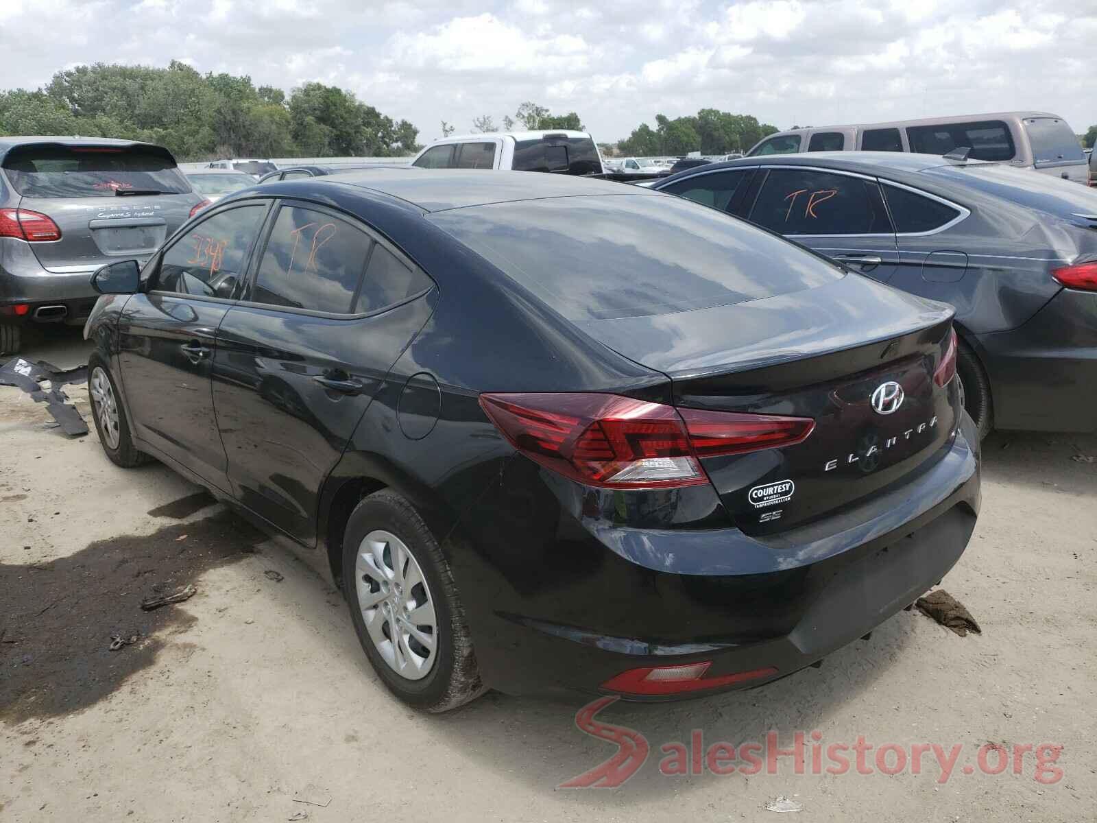 5NPD74LF8KH465278 2019 HYUNDAI ELANTRA