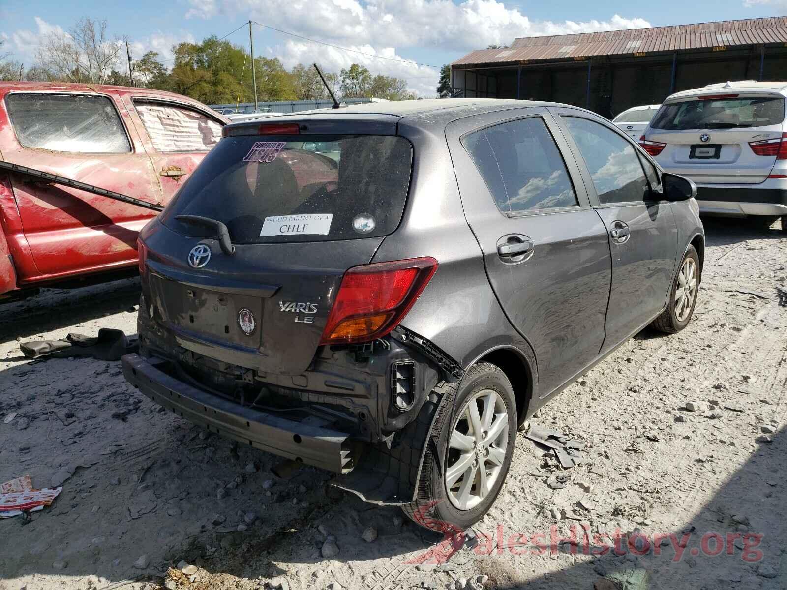 VNKKTUD30HA072051 2017 TOYOTA YARIS