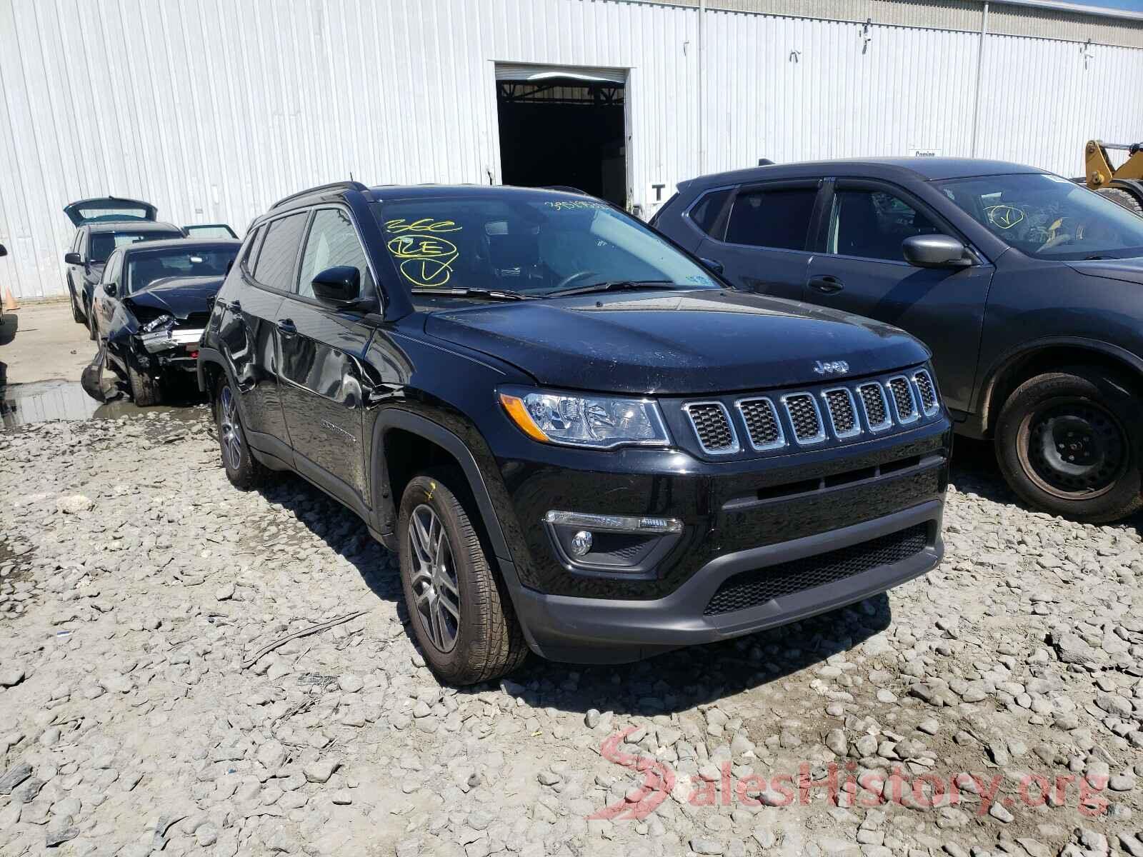 3C4NJDBB8LT163818 2020 JEEP COMPASS