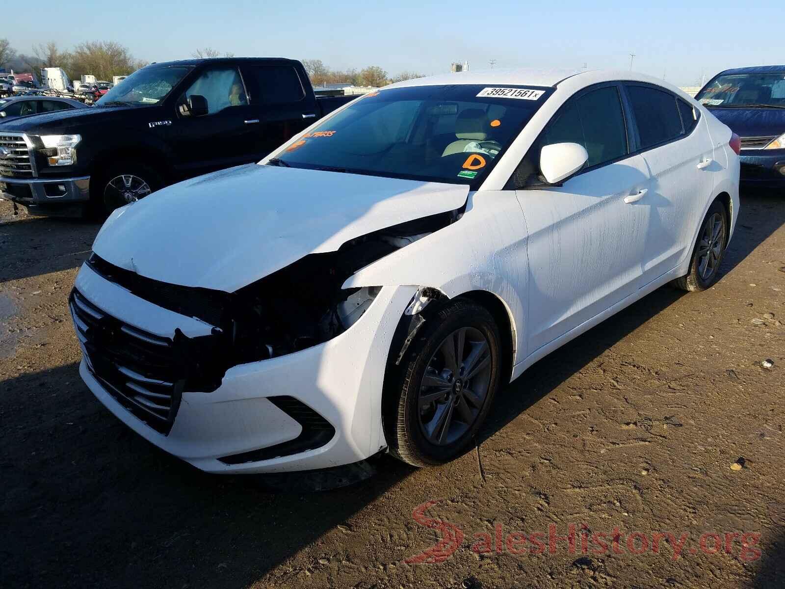 5NPD84LF7HH172235 2017 HYUNDAI ELANTRA