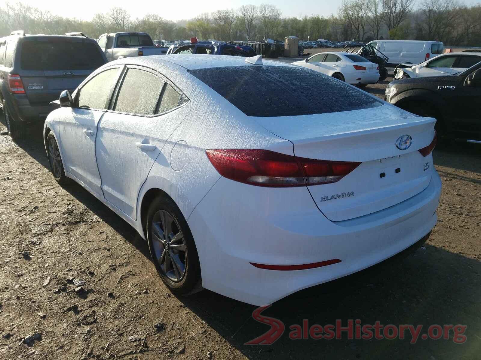 5NPD84LF7HH172235 2017 HYUNDAI ELANTRA